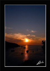 sunset over donald duck bay, island n.8 Similan National ... by Adriano Trapani 